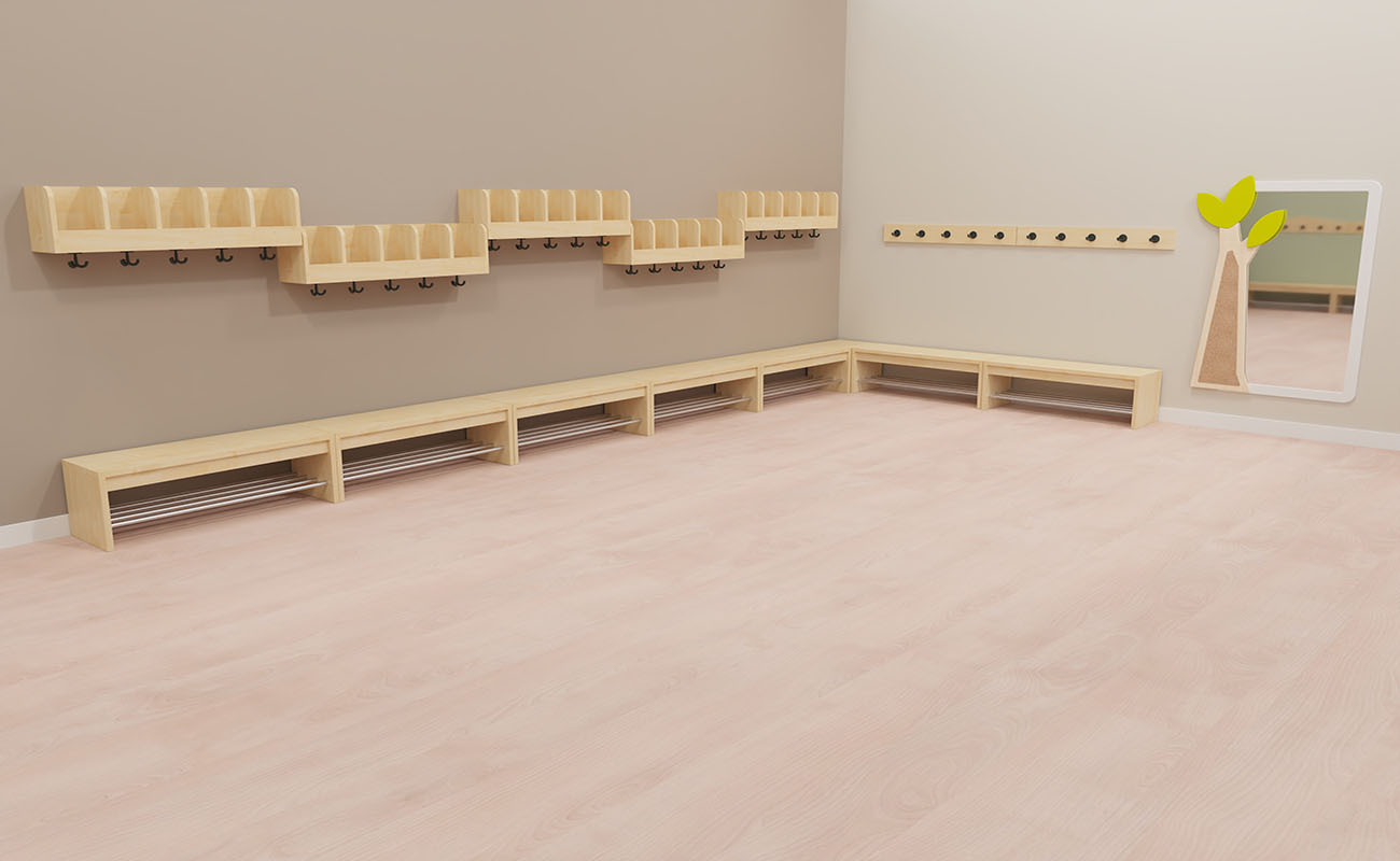 Garderobe Lichtbogen Garderobe Lichtbogen mit Flexeo Armadio Garderobe und EduCasa Spiegel Baum