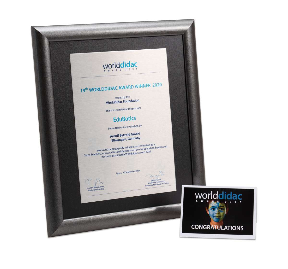 Worlddidac Award 2020