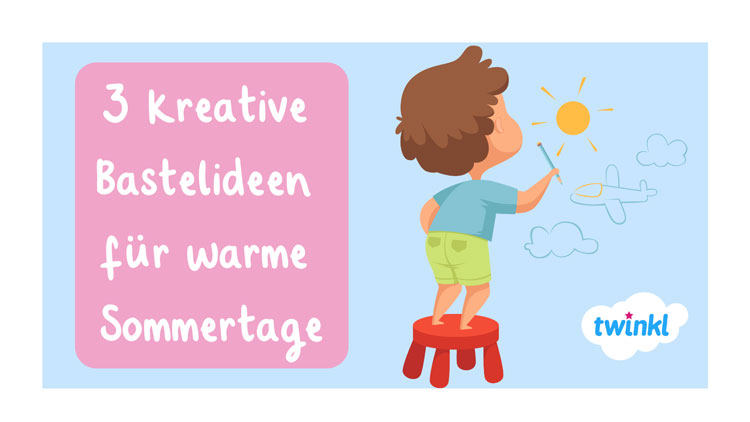 Grafik: Kind malt Sonne