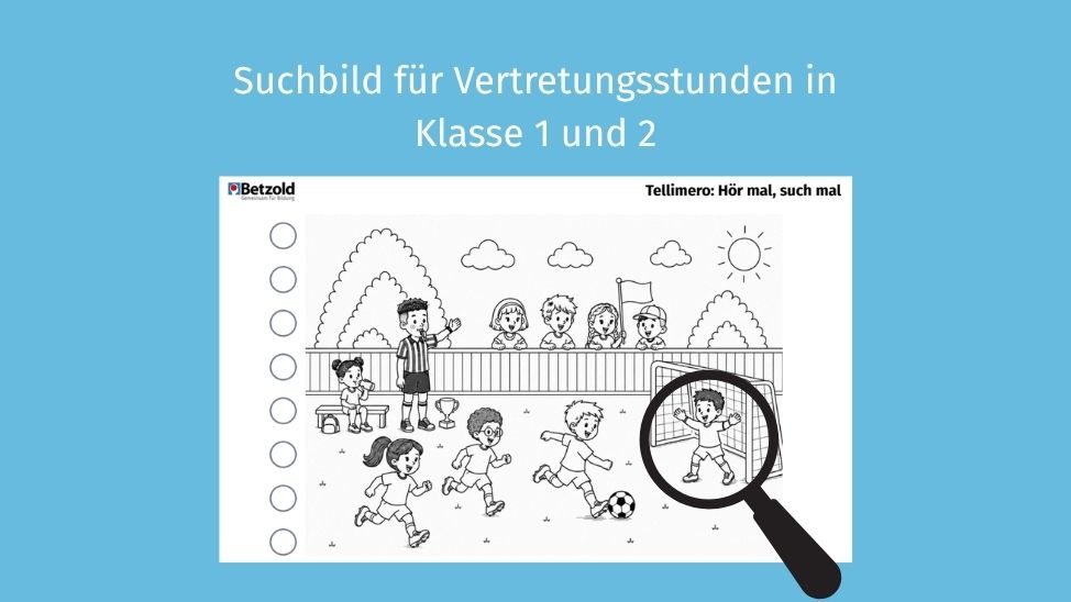Fußball-Suchbild