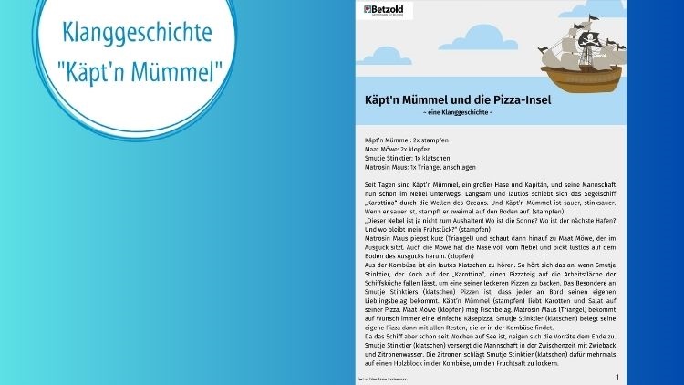 Klanggeschichte: Käpt'n Mümmel