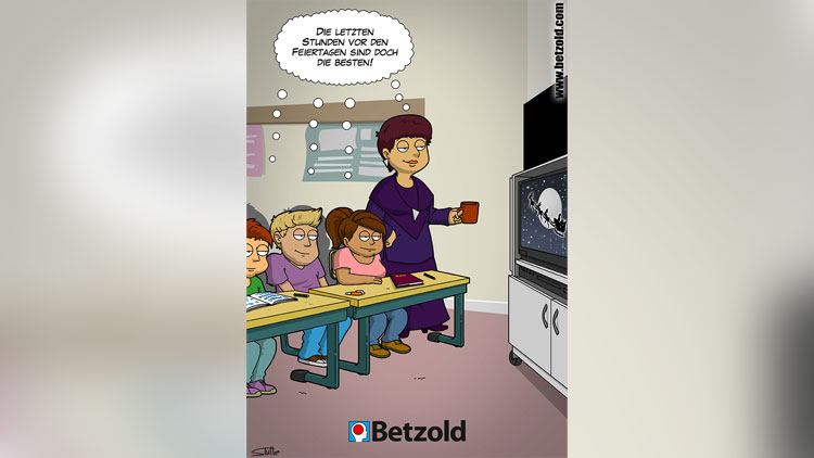 Comic: Lehrerin zeigt Film