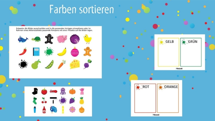Vorlage: Farben zuordnen