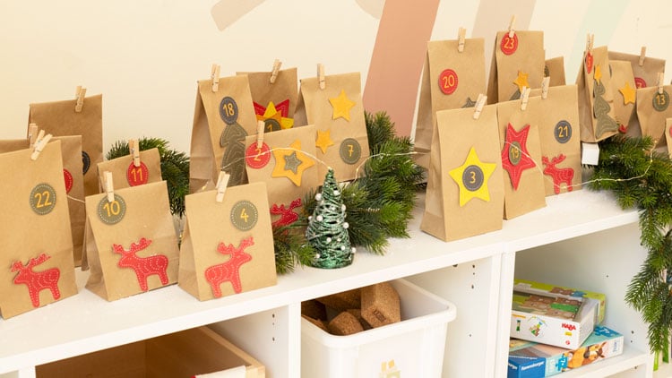 Adventskalender in der Schule