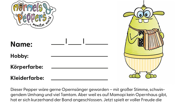 Vorschau Arbeitsblätter „Hellgrüne Pepper“