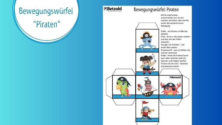 Bewegungswürfel: Piraten