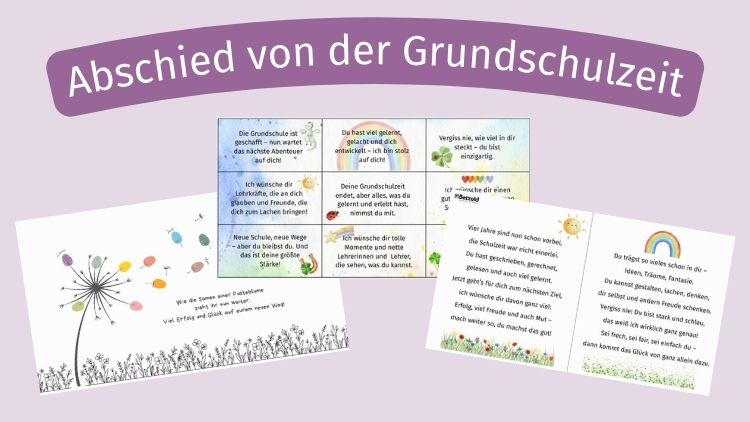 Abschied von der Grundschulzeit