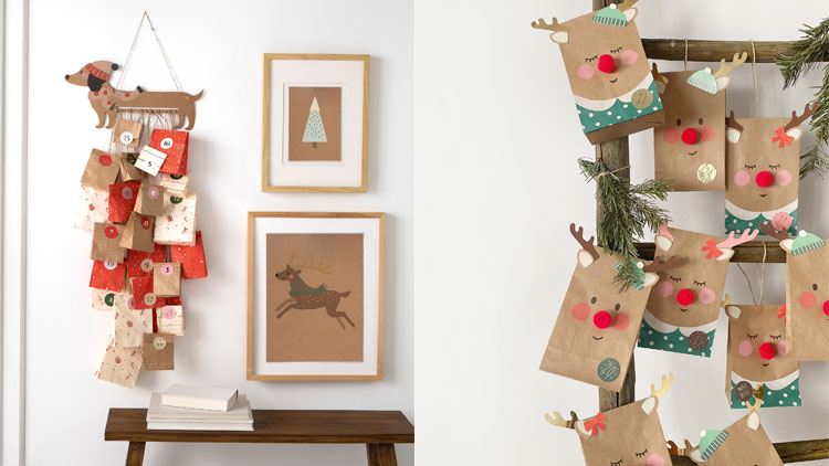 Adventskalender basteln