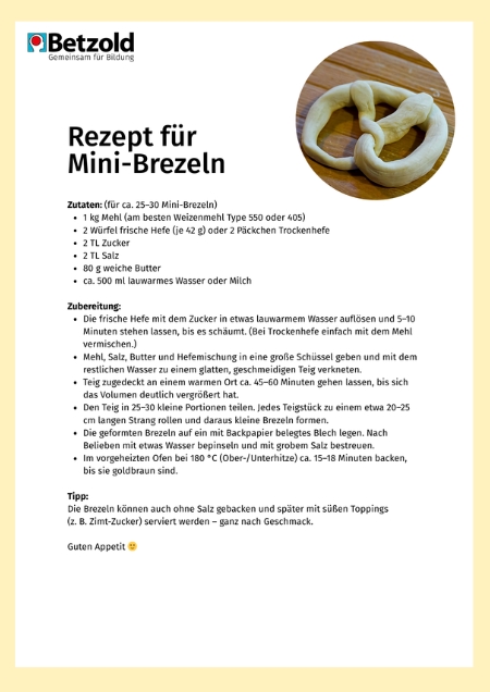 Rezept: Brezeln backen