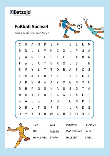 Fußball-Suchsel