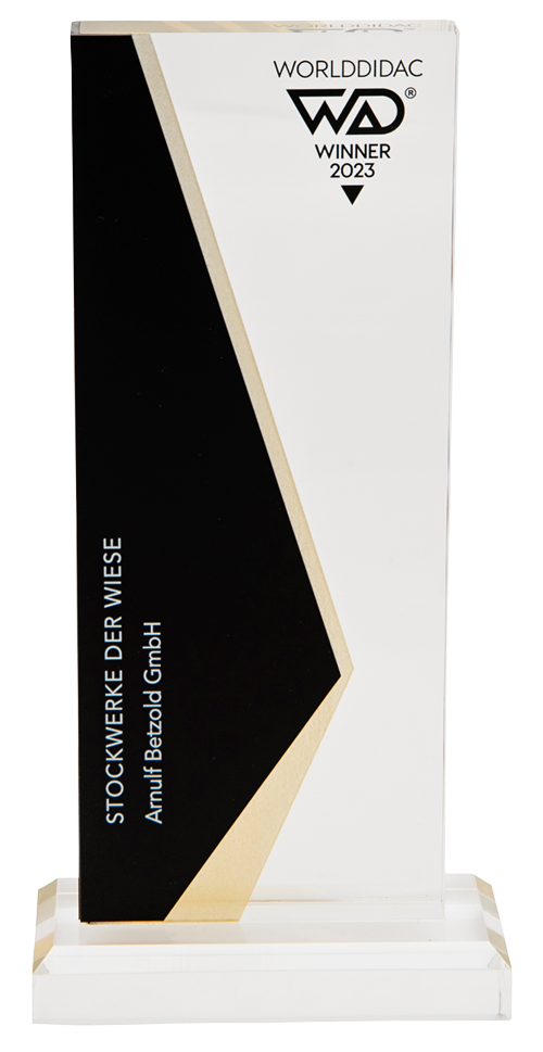 Auszeichnung Worlddidac Award 2023 Stockwerke der Wiese