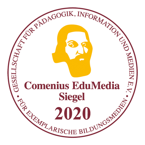Auszeichnung Comenius EduMedia Siegel 2020