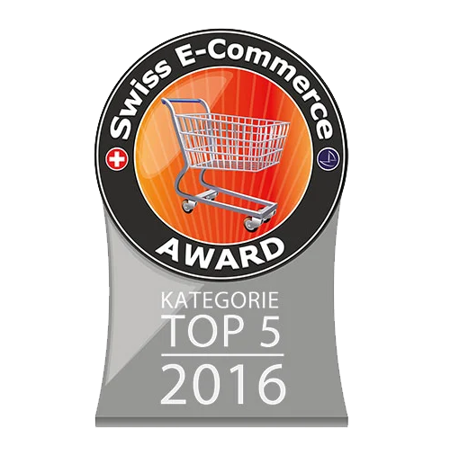 Nominierung Swiss E-Commerce Auszeichnung 2016