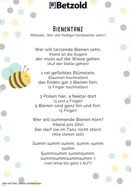 Musik: Der Bienentanz