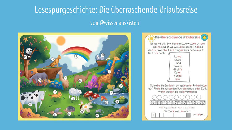 Bildungswochen: Lesespurgeschichte