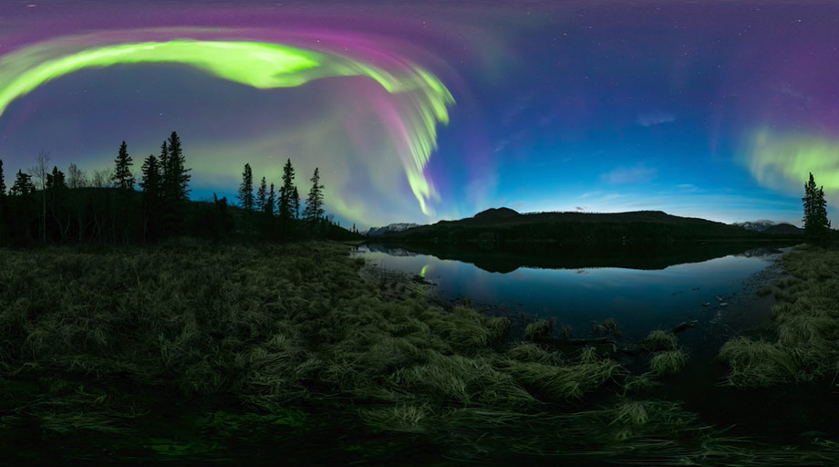ClassVR Xplorer 360-Bild Aurora Lights