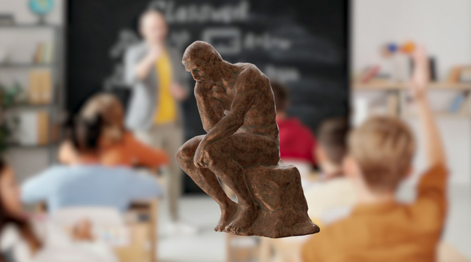ClassVR Xplorer 3D-Asset The Thinker
