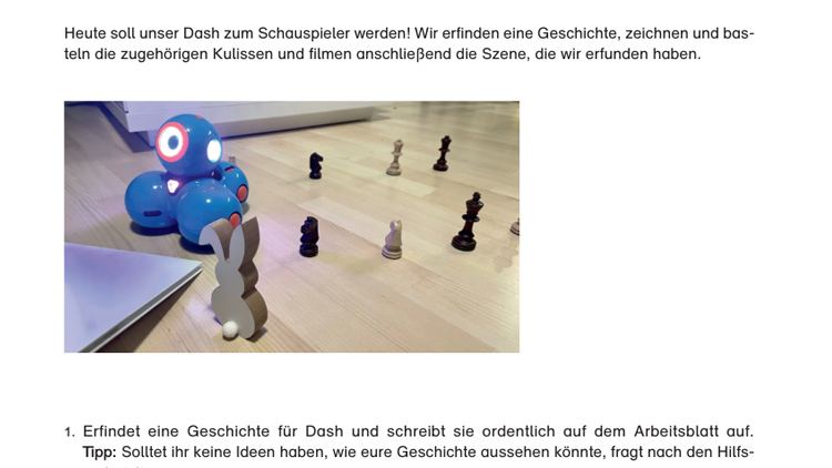 Download Unterrichtseinheit Dash Geschichte