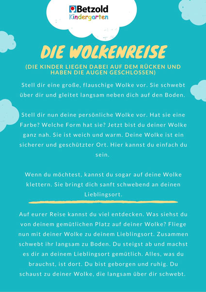 Fantasiereise: Wolkenreise