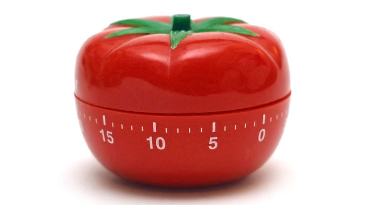 Eieruhr in Tomatenform