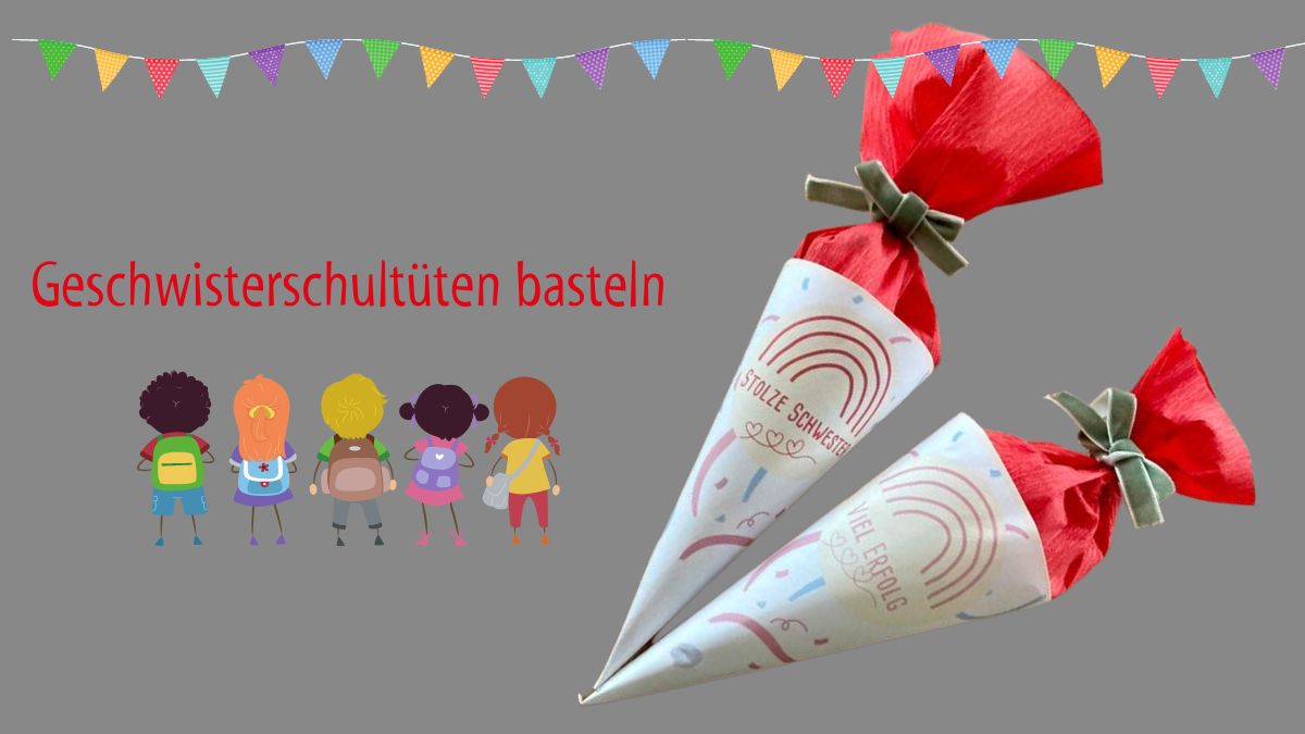 Geschwister-Schultüten