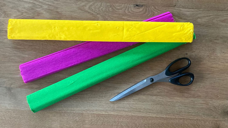 Material Fransen-Girlande