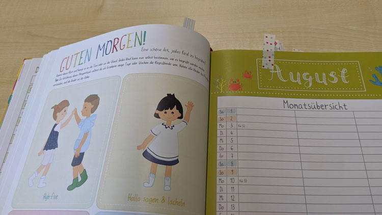 Aktivität "Begrüßung im Kindergarten" aus dem Betzold Kita-Planer.