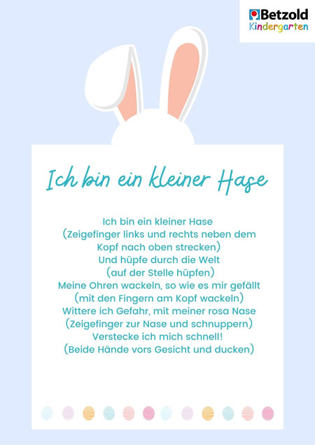 Fingerspiel: Kleiner Hase