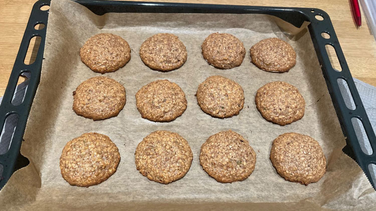 Lebkuchen werden mit wenig bis gar keinem Mehl hergestellt.