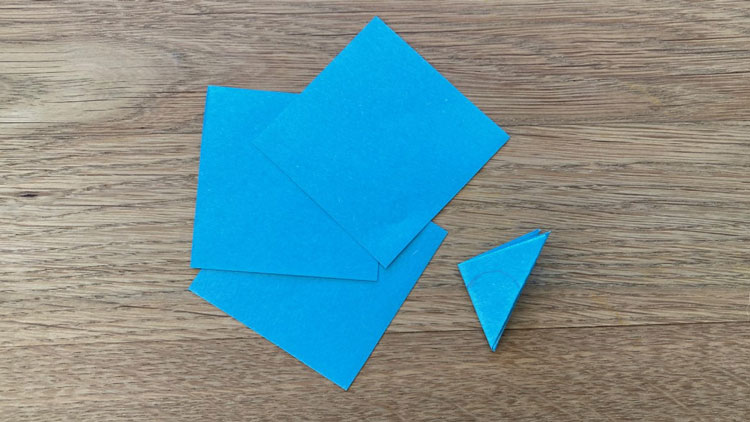 Bastelanleitung für Blumenstrauß aus Papier