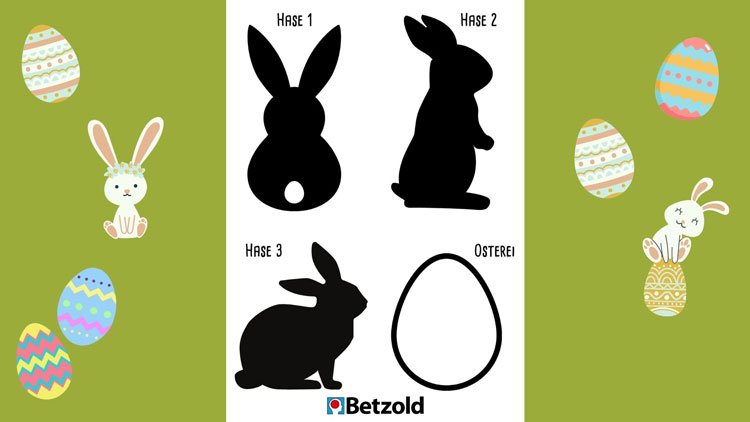Kopiervorlage Osterkarten