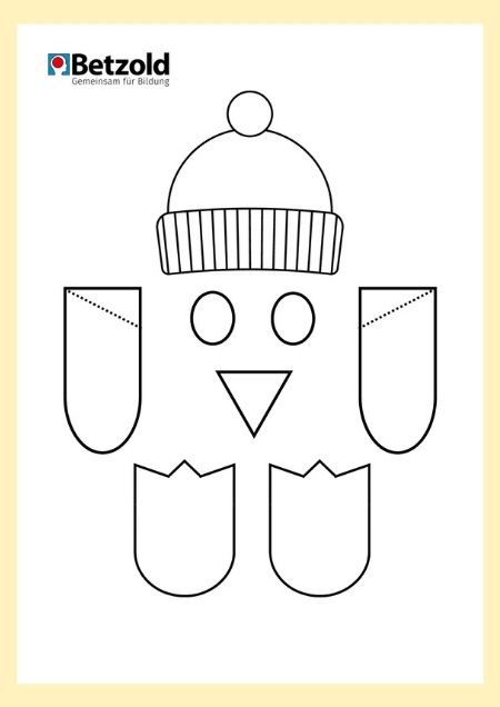 Vorlage: Pinguinlaterne