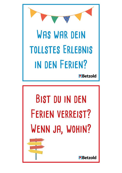 Pocket-Cube-Karten: Rückblick auf die Ferien