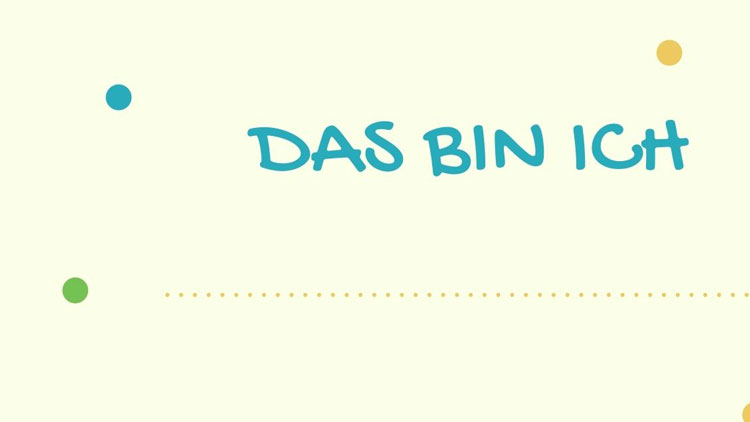 Portfoliovorlage: Das bin ich
