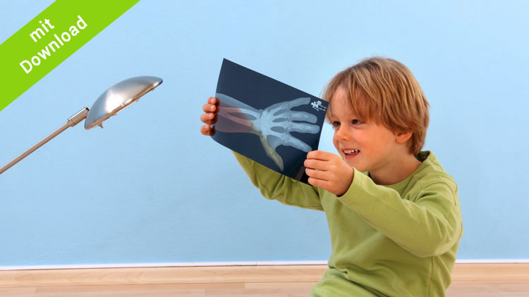 Kinder erfahren mehr über den menschlichen Körper und wie er funktioniert, mit Material aus dem Betzold Online Shop
