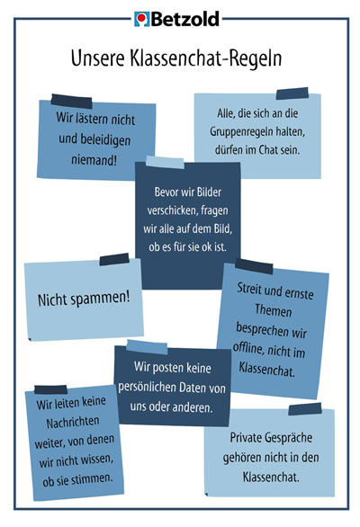 Regeln für den Klassenchat