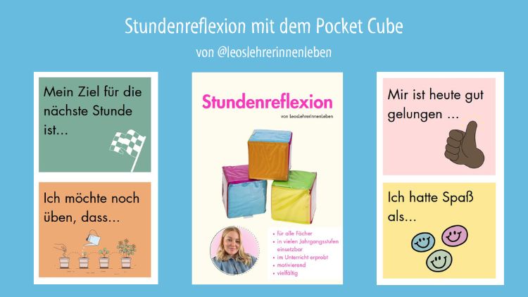 Pocket-Cube-Karten: Stundereflexion