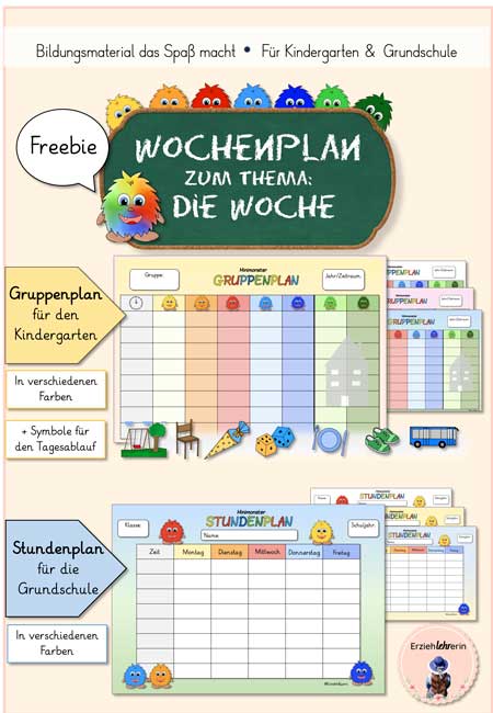 Alltag: Wochenpläne
