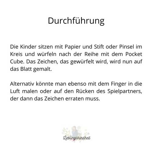 Feinmotorik: Kartensatz Zeichnen