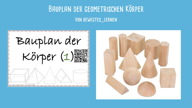 Material zum Thema geometrische Körper