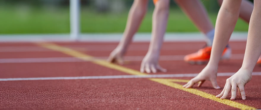 Auf die Plätze, fertig, los! Alles für die Schulsportveranstaltungen