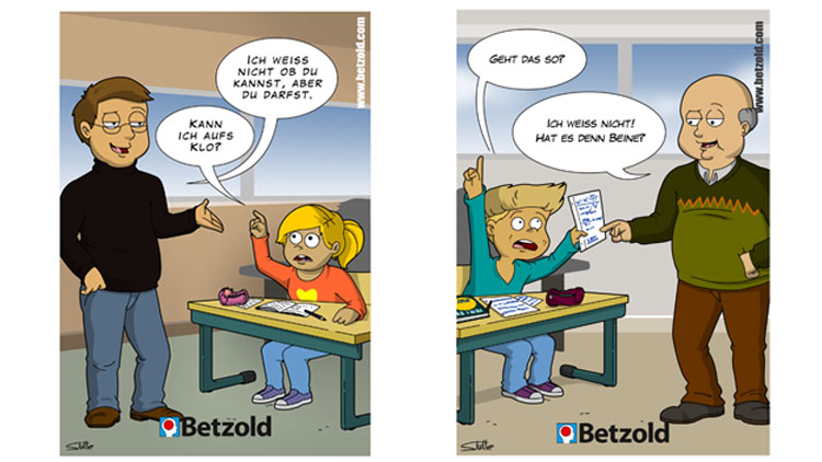 Cartoon: Lehrerhumor