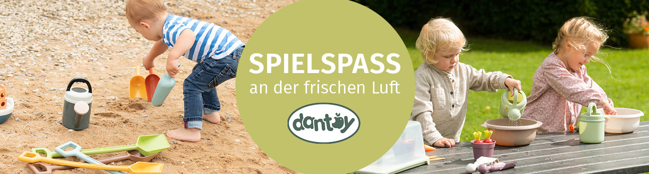 Spielspaßan der frischen Luft mit Dantoy