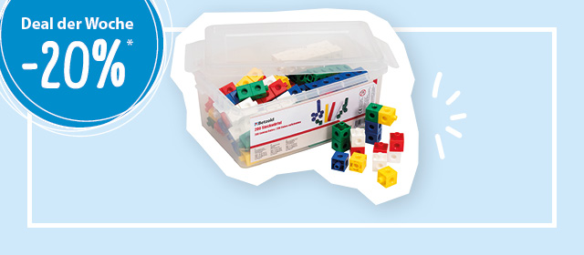 Betzold Cube-Control, 200 Würfel in Stapelbox