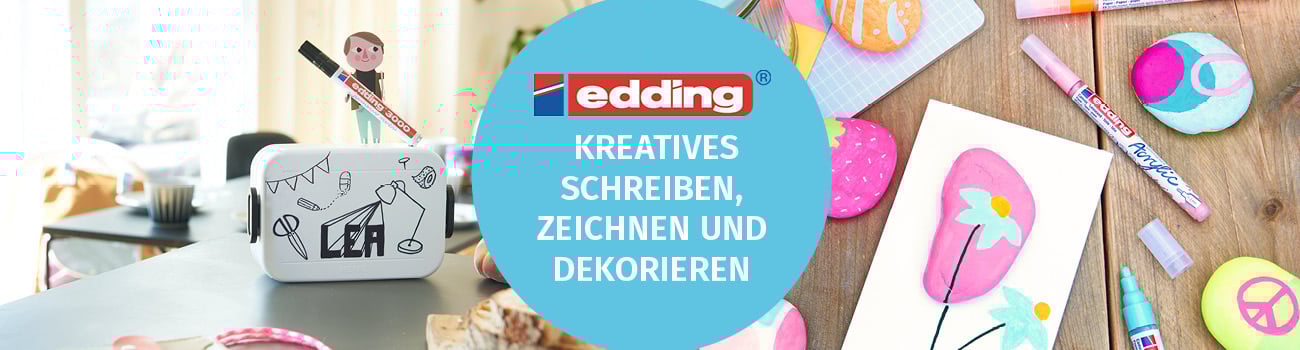 Kreatives Schreiben mit edding