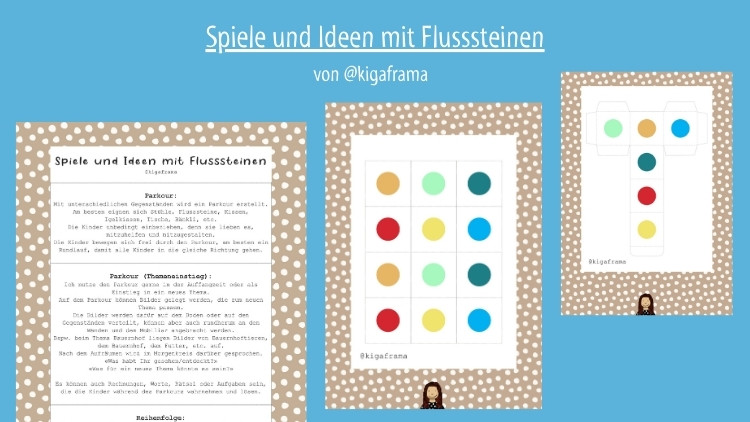 Spielen: Flussstein-Ideen