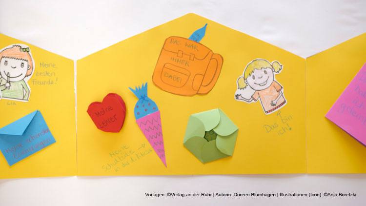 Lapbook zum Abschied von der Grundschulzeit