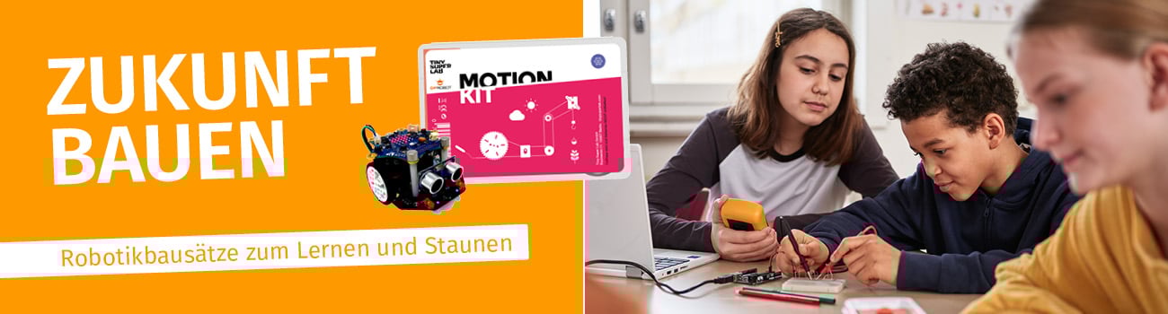 Zukunft bauen mit Robotikbausätzen