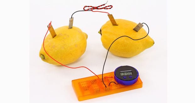 Zitronenbatterie